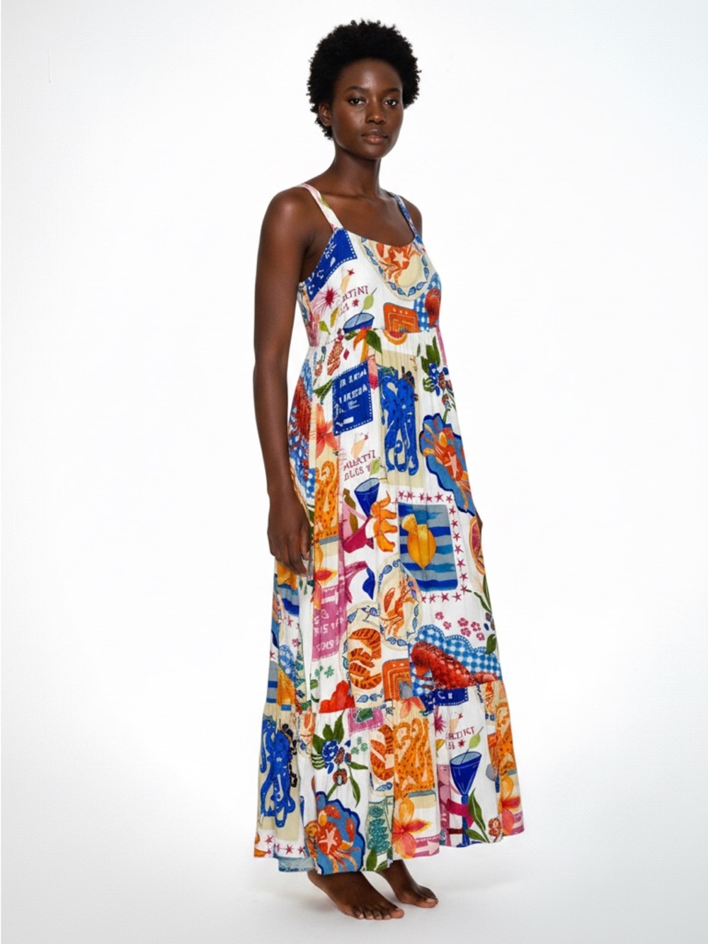 Paper Heart Anthropologie Seaside Maxi Dress